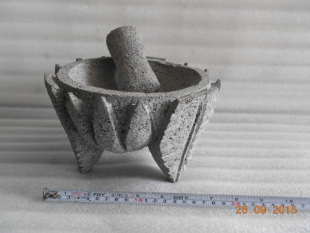 Molcajete Girasol 7" (8" Diámetro total)